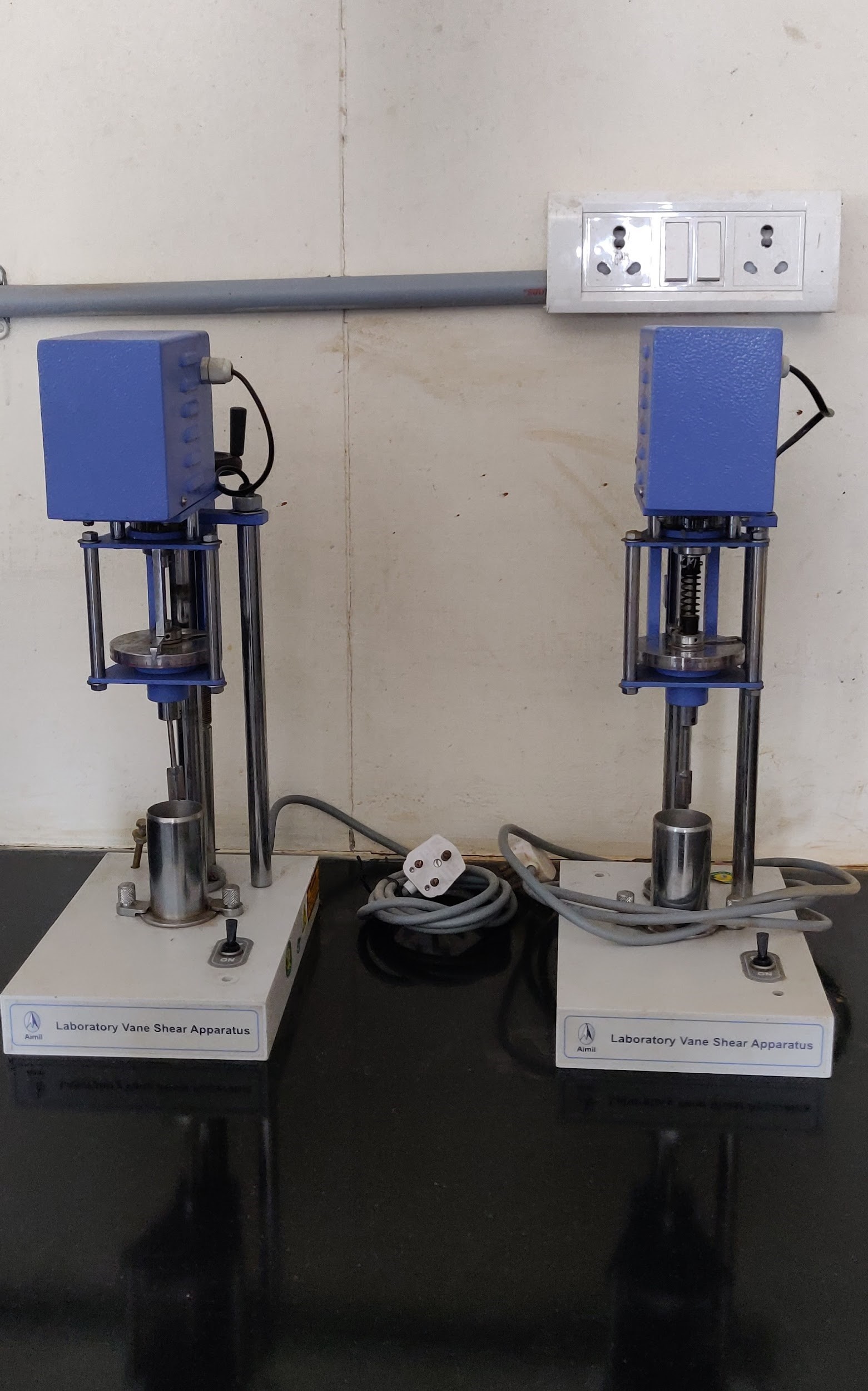 Laboratory Vane shear Test